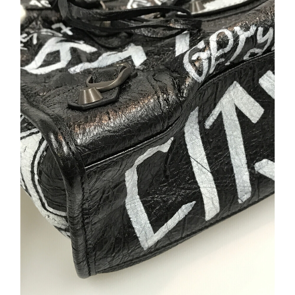 Balenciaga Classic City Graffiti lambskin shoulder bag - Picture 6 of 6